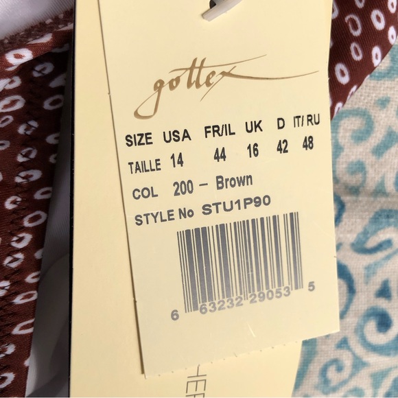 Profile by Gottex Bubbles High Waist Bikini Bottom 14 - Picture 8 of 9